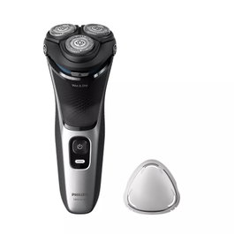 Philips Shaver Series 3000 S3143/00 Plata/Negro con 2 Accesorios